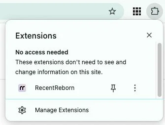 Pin the Chrome Extension