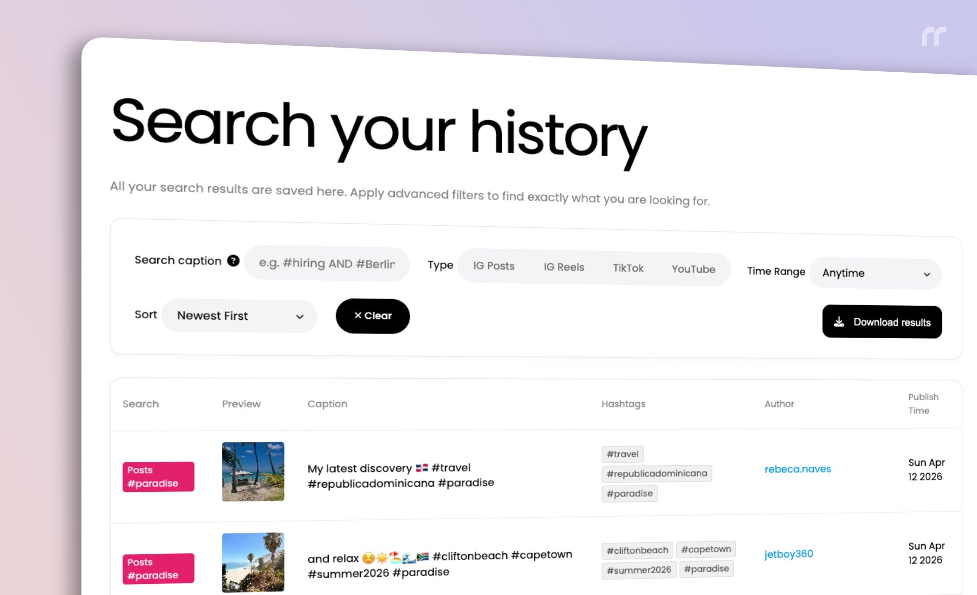 How to Download Recent Instagram Posts to Excel