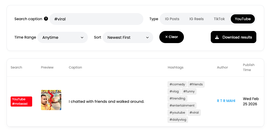 What’s New in RecentReborn: Download Search Results for Offline Use