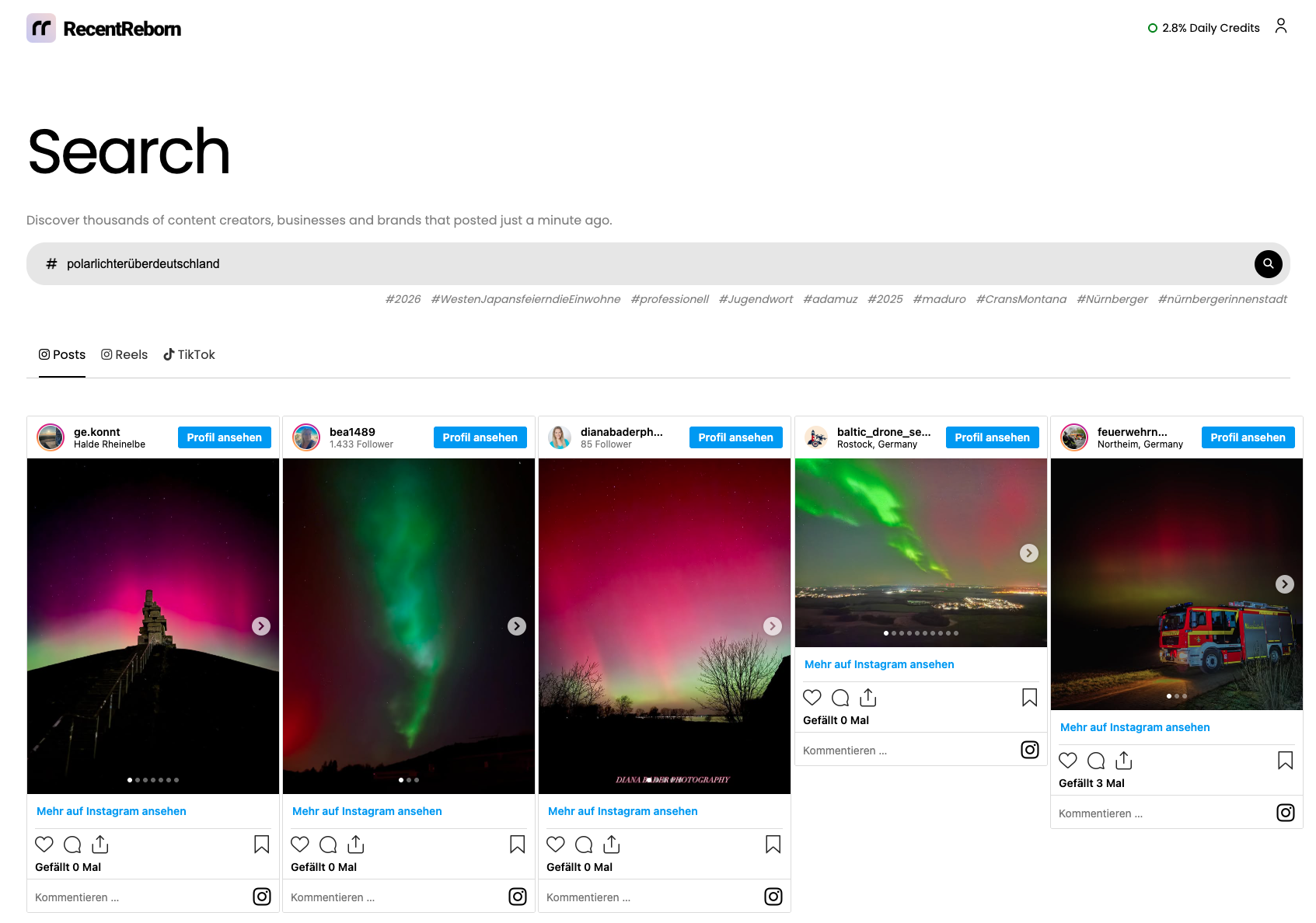 Polarlichter aktuell: Viele spektakuläre Fotos